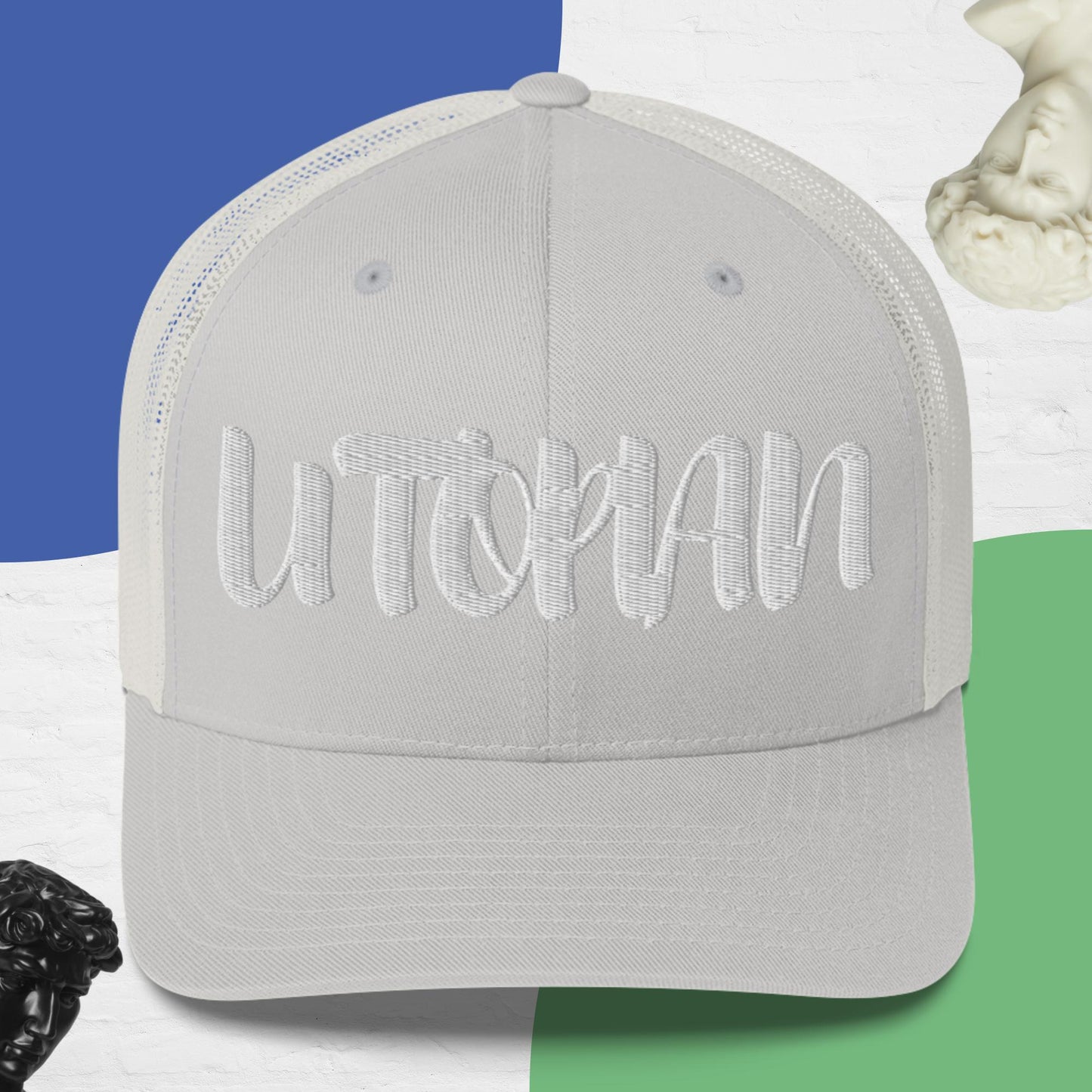 Embroidery utopian Cap